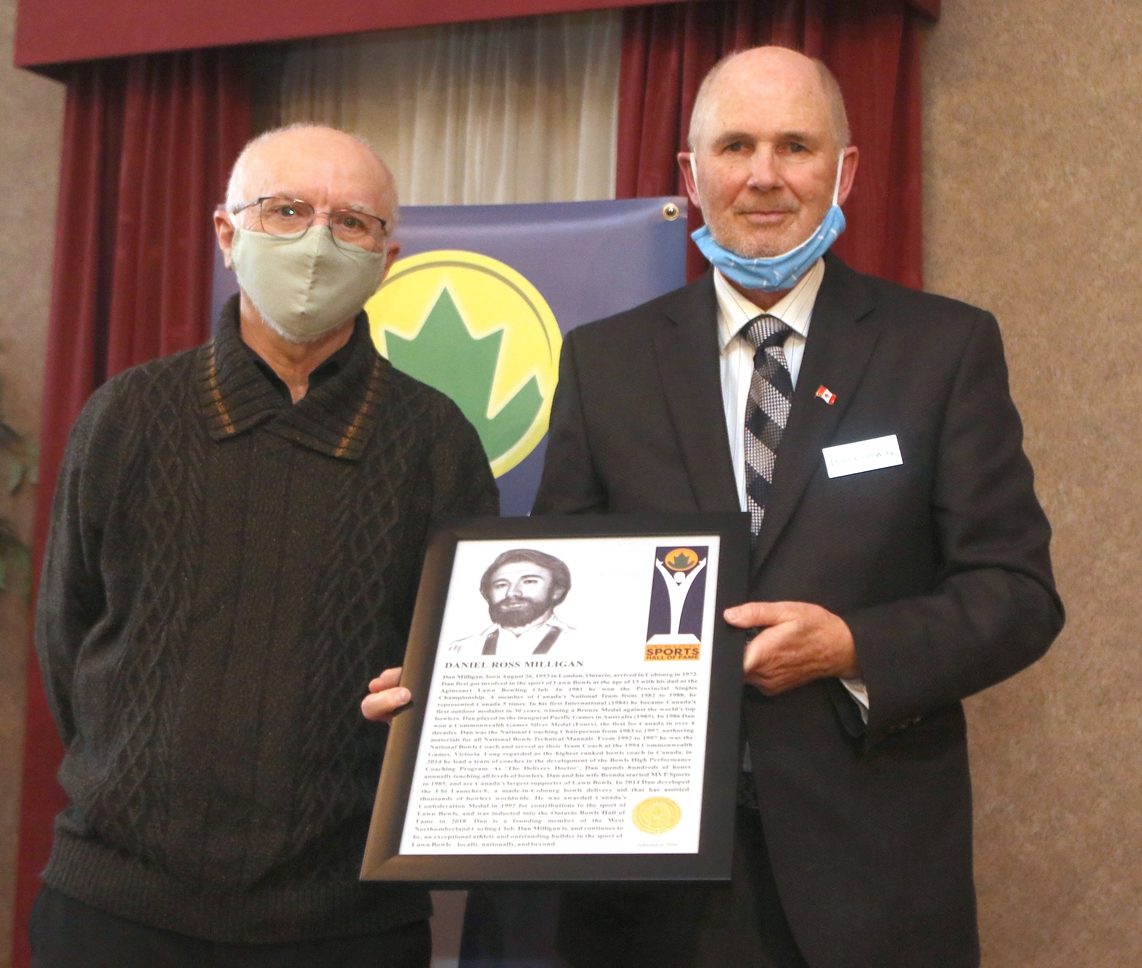 Dan Milligan w-Don Conway