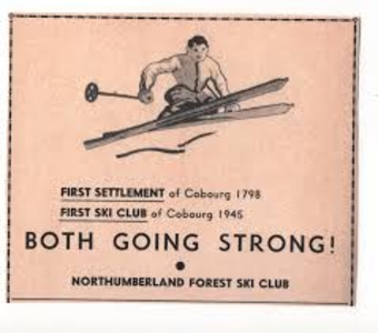 N.Forest Ski Club poster